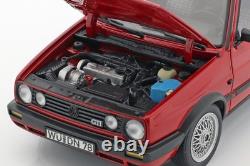 RARE 1990 Volkswagen VW Golf 2 GTI Red 1/18 by NOREV 188438
