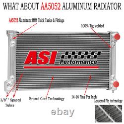 Radiator for 80-1992 Volkswagen VW Golf MK1 MK2 GTI/Scirocco MT Aluminum