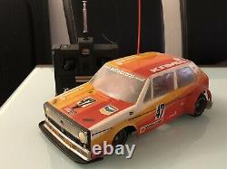 Rc Vintage Electric Tamiya Volkswagen Golf Gti Group 2 Kamei 1/12