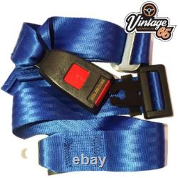 Red Seat Belt Kit Volkswagen Golf Mk1 & GTI Front Rear Auto