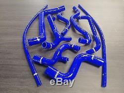 Reinforced Silicone Hoses For Volkswagen Golf 3 Gti 8s Blue