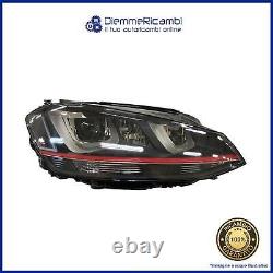 Right Xenon Headlight Black DX For Volkswagen Golf VII GTI-AFS 1216