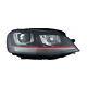Right Front Xenon Headlight H7/ds3 Volkswagen Golf 7 Gti Phase 1 2013-2017