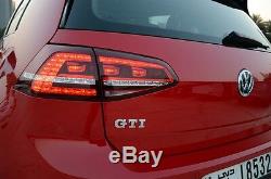 Set Led Tail Lights Golf 7 VII Full Led Red Style Gti-r, New