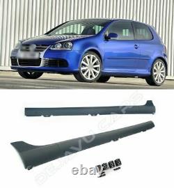 Side Skirts Look R32 Gti For Volkswagen Golf 5 Mk5 Vw 3 And 5 Doors