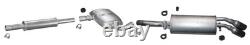 Silent exhaust for Volkswagen Golf II 1.8 GTI 16V 9102
