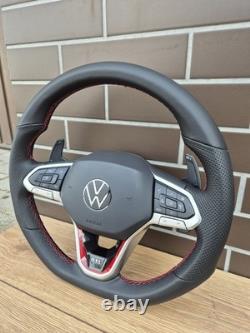 Sport Steering Wheel for Volkswagen VW Golf 7/8 GTI, Tiguan, Arteon, Passat B8