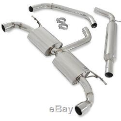 Stainless Steel Cat Back Exhaust Race Vw System From Volkswagen Golf Gti Mk7 5g 2.0tsi