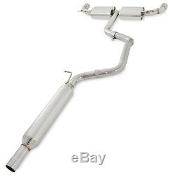 Stainless Steel Cat Back Exhaust Race Vw System From Volkswagen Golf Gti Mk7 5g 2.0tsi