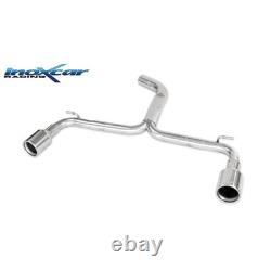 Stainless Steel Exhaust Without Silencer Inoxcar Volkswagen Golf 7 GTi Clubsport 2.0 TSi