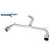 Stainless Steel Exhaust Without Silencer Inoxcar Volkswagen Golf 7 Gti Clubsport 2.0 Tsi