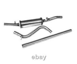 Stainless Steel Group N Exhaust System for Volkswagen Golf Mk2 GTI 16V and G60