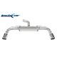 Stainless Steel Inoxcar Silencer For Volkswagen Golf 8 2.0 Gti 245hp With 100mm X Duplex Exhaust