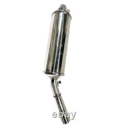 Stainless Steel Silencer Inoxcar Volkswagen Golf 1 1.8 GTI 112hp Type DEVIL
