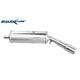 Stainless Steel Silencer Inoxcar Volkswagen Golf 1 1.8 Gti 112hp With 80mm Outlet