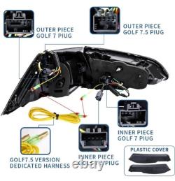 Stop LED Tail Lights Volkswagen Golf 7 7.5 Canbus Arrow DRL GTI GTD MK7