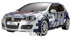 Tamiya Volkswagen Golf Gti Cup Car Painted Body Change With / Led Tt-01e