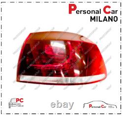 Translation: VOLKSWAGEN GOLF VI GTI/GTD from 09/09 REAR LEFT EXTERNAL TAIL LIGHT WITHOUT BULB