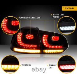 VLAND LED Tail Lights for VW Volkswagen Golf 6 MK6 5K VI GTI GTD R TSI 08-13