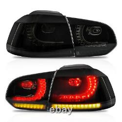 VLAND Sequential LED Tail Lights for Volkswagen Golf 6 MK6 GTI R 2008-2013