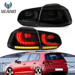 VLAND Sequential LED Tail Lights for Volkswagen Golf 6 MK6 GTI R 2008-2013