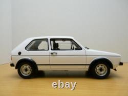 VOLKSWAGEN GOLF GTI 1600 Series 1 White 1/18 VW