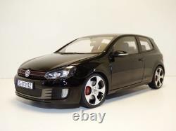 VOLKSWAGEN GOLF GTI black 1/18 VW Golf VI