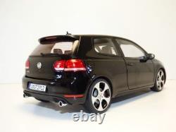 VOLKSWAGEN GOLF GTI black 1/18 VW Golf VI