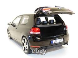 VOLKSWAGEN GOLF GTI black 1/18 VW Golf VI