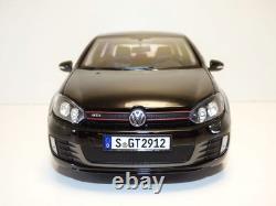 VOLKSWAGEN GOLF GTI black 1/18 VW Golf VI