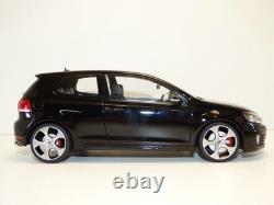 VOLKSWAGEN GOLF GTI black 1/18 VW Golf VI