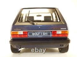 VOLKSWAGEN GOLF GTi 1800 plus Pirelli blue Helios 1/12 VW