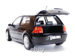 VOLKSWAGEN GOLF GTi black 1998 1/18 MKIV VW 4