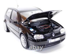 VOLKSWAGEN GOLF GTi black 1998 1/18 MKIV VW 4