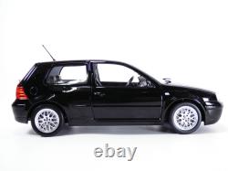 VOLKSWAGEN GOLF GTi black 1998 1/18 MKIV VW 4