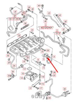 VOLKSWAGEN GOLF MK6 EGR Vacuum Solenoid 037906283C 2.0 GTI New Original