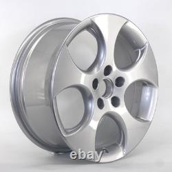VOLKSWAGEN VW GOLF GTI 17-inch 7.5J Silver Alloy Wheel 5 Holes ET51 VOLKSWAGEN VW GOLF GTI 17-inch 7.5J Silver Alloy Wheel 5 Holes ET51