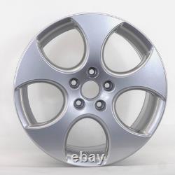 VOLKSWAGEN VW GOLF GTI 17-inch 7.5J Silver Alloy Wheel 5 Holes ET51