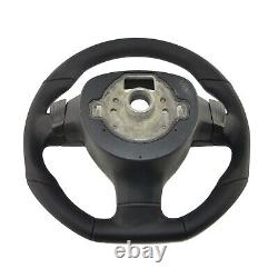 VW Golf 5 V Gti Sport Flat Steering Wheel DSG Swing Switch Perforated Leather