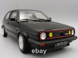 VW Golf II Gti Match 1989 1/18 Norev 188559 Volkswagen Black Metallic France