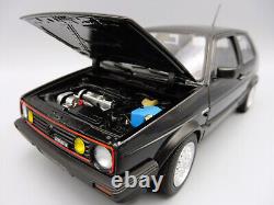 VW Golf II Gti Match 1989 1/18 Norev 188559 Volkswagen Black Metallic France