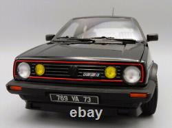 VW Golf II Gti Match 1989 1/18 Norev 188559 Volkswagen Black Metallic France