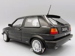 VW Golf II Gti Match 1989 1/18 Norev 188559 Volkswagen Black Metallic France