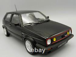 VW Golf II Gti Match 1989 1/18 Norev 188559 Volkswagen Black Metallic France