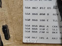 VW Golf VII GTI 2013 LHD Front & Rear Seat Door Card Armrest Leather Sides