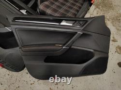 VW Golf VII GTI 2013 LHD Front & Rear Seat Door Card Armrest Leather Sides