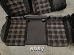 VW Golf VII GTI 2013 LHD Front & Rear Seat Door Card Armrest Leather Sides