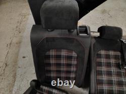 VW Golf VII GTI 2013 LHD Front & Rear Seat Door Card Armrest Leather Sides