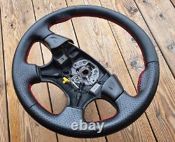 VW Volkswagen Golf 3 GTI MK3 Polo B4 NEW Leather Steering Wheel Thumb Grips