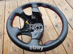 VW Volkswagen Golf 3 GTI MK3 Polo B4 NEW Leather Steering Wheel Thumb Grips